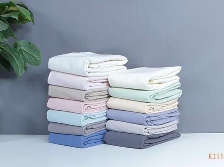 غطاء مخدات قطن 100% مكون من قطعتين cm 50*90