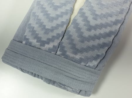 طقم أرواب نتسي لون وردي ورصاصي 12 قطعة