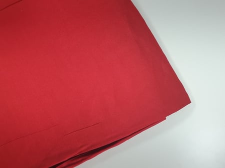 شرشف صلاة لف روز سادة لون احمر