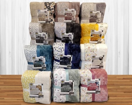 روب حمام مع منشفة رأس قطن 100%