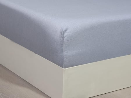 مفرش تولين مشجر قطن 100% صيفي مفرد ونصف