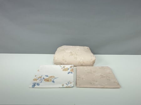 مفرش ريتان مشجر قطن 100% صيفي مفرد ونصف