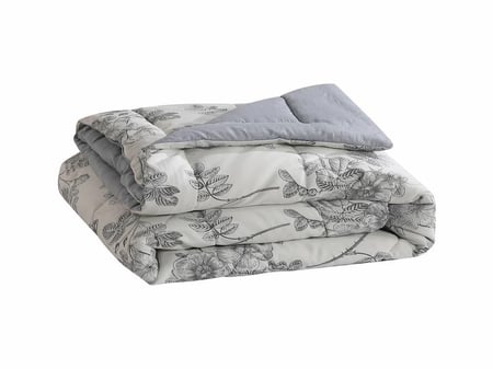 مفرش تولين مشجر قطن 100% صيفي مفرد ونصف