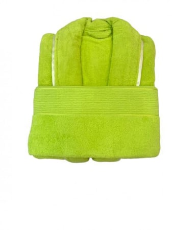 روب حمام مع منشفة رأس قطن 100%