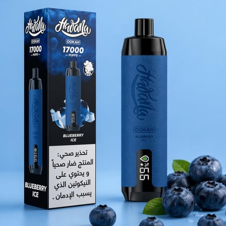 شيشة هوانا بلوبيري ايس 17K موش HAOANA 17K