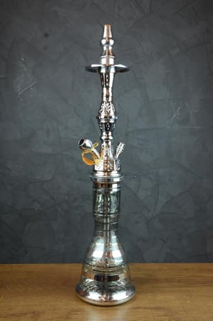 شيشة خوانكي دبل نحاس شمعدان مقاس 26