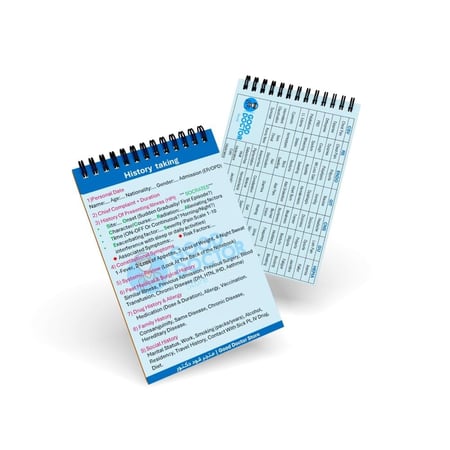 دفتر التاريخ المرضي History taking notebook