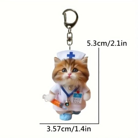 علاقة مفاتيح بتصميم قطط طبية