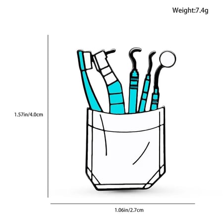 بروش طبيب أسنان