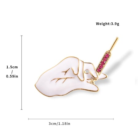 بروش الابرة الطبية