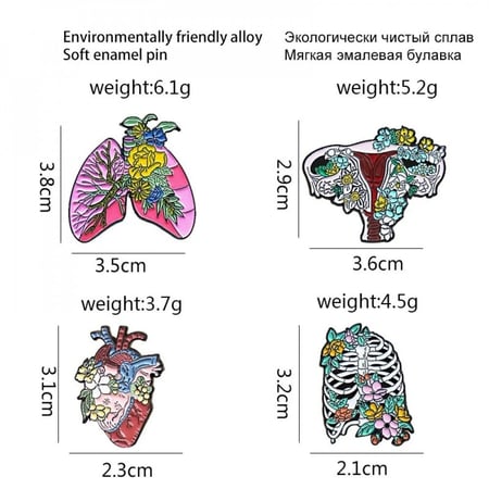 بروشات طبية لاعضاء الجسم