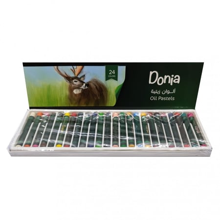 ألوان زيتيه 24 لون دنيا