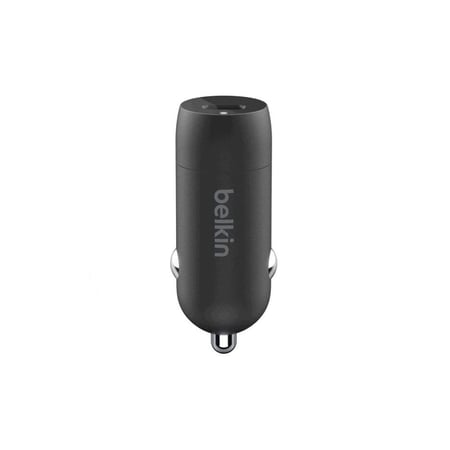 بيلكن شاحن سيارة بقوة 20 واط تايب سي - اسود