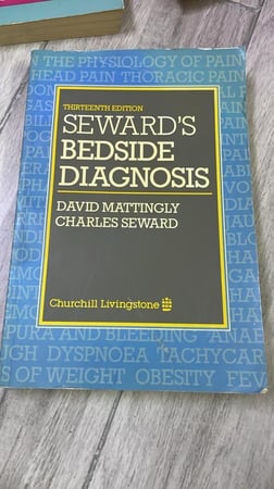 Seward's Bedside Diagnosis طبعة 13عام 1989م.