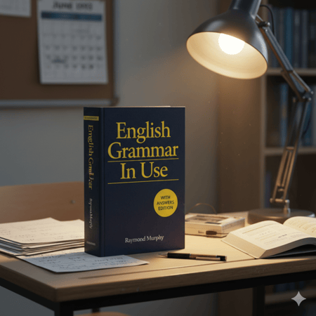 قواعد اللغة الإنجليزية قيد الاستخدام (English Grammar In Use). طبعة 1993م