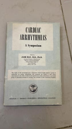 اضطرابات نظم القلب (Cardiac Arrhythmias). طبعة 1972م