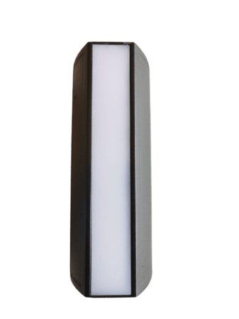 فانوس جداري 5001398 اسود انارة 3000 اصفر كريمي