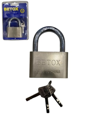 قفل صلب كبير  كروم كرت 70مم BHT