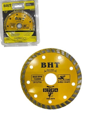 دسك قص بورسلان BHT 4.5 بوصة