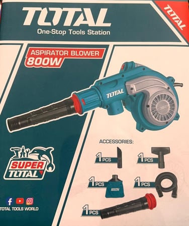 منفاخ غبار سرعات 800وات حركتين 5002624توتال 8036