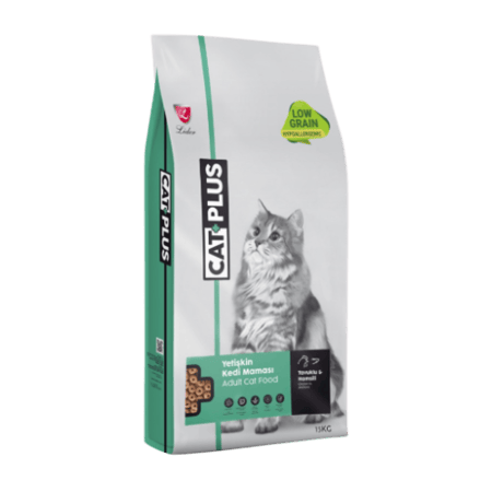 کات بلس اكل للقطط البالغة الدجاج و الأنشوفي 15كجم