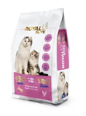 رويال إيليت طعام جاف للقطط بيبي كات و الأم المرضعة  بالدجاج - 15 كيلو