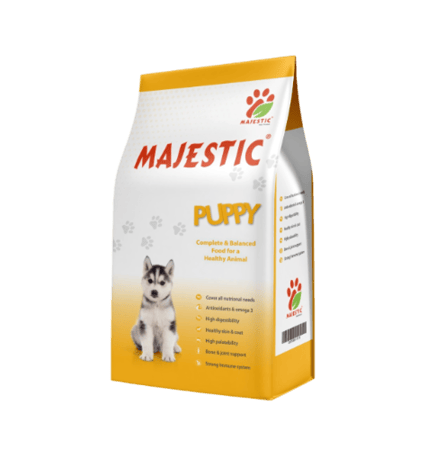 طعام ماجستيك الجاف للكلاب الصغيرة بوبي وزن 15 كيلو