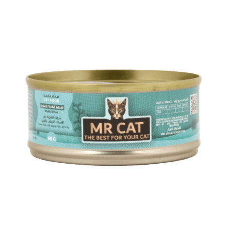 مستر كات سمك المحيط مع السمك الابيض بالجيلي - 60 جم