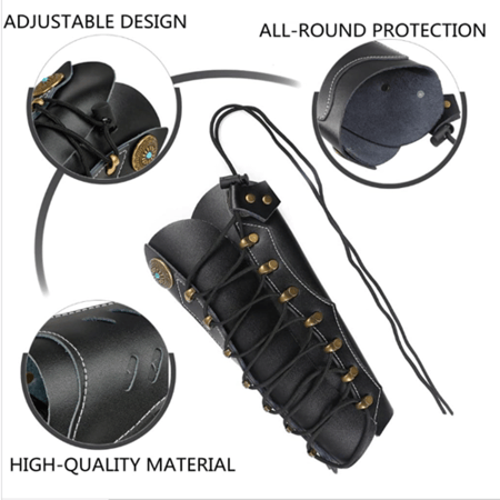 دعامات حماية الساعد لعشاق قوس الرماية