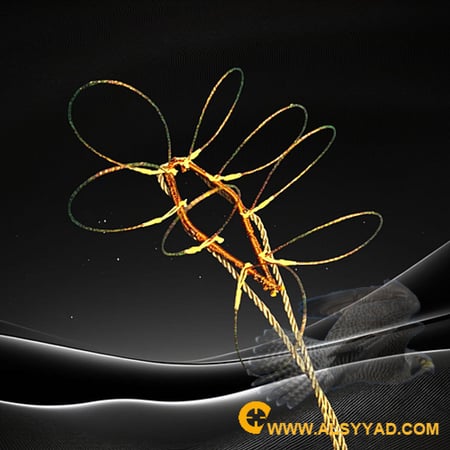 شبكة صقور مقاس قمري  8 عيون كربون برازيلي