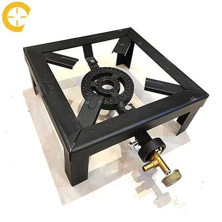 موقد عين وحده اسود للرحلات