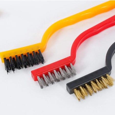 فرشاة سلك لتنظيف مجموعة ثلاثة