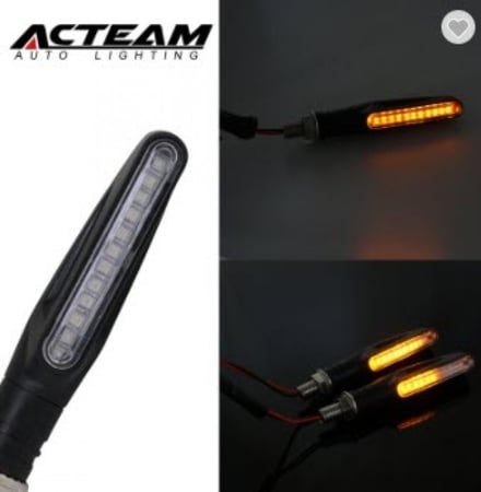 مصابيح إشارة الانعطاف LED للدراجات النارية