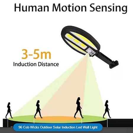اظاءة شمسية LED بمستشعر حركة