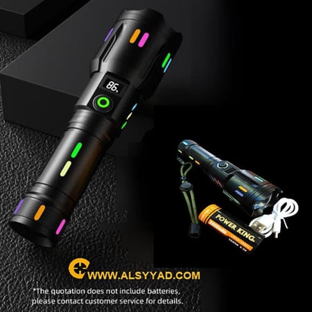 كشاف يدوي من سبائك الالمنيوم PK-5051 فائق الجوده