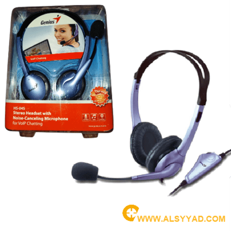 سماعة كمبيوتر جينيوس - GENIUS HS-04S