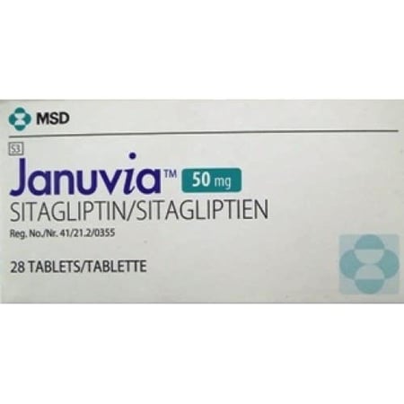 Januvia 50mg 28 Tabs