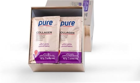 كولاجين بيور أكياس 10000 مجم نوع 1 و 3 – علبة 30 كيس