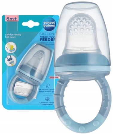 كانبول مصاصة سيليكون للطعام الطازج للأطفال Canpol Silicone Fresh Food Feeder