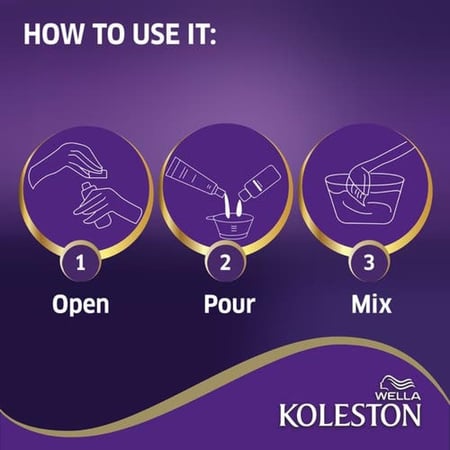 صبغة شعر كولستون كستنائي + مُظهِر 305/4