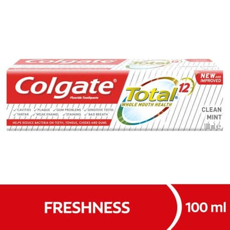 كولجيت معجون أسنان توتال نعناع منعش 100 مل