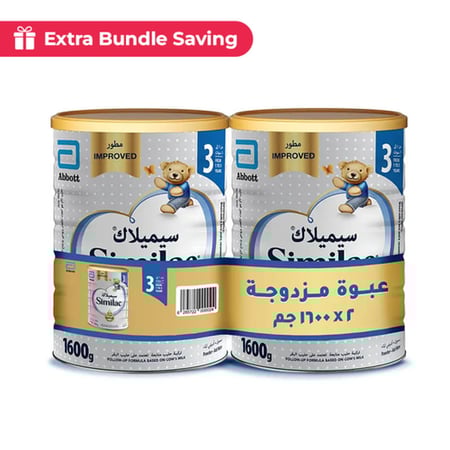 سيميلاك جولد حليب أطفال رقم (3) (2*1600 جم)