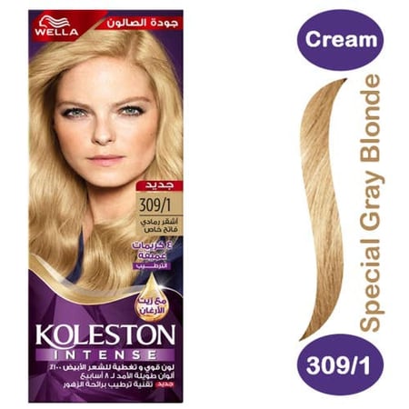 صبغة شعر كوليستون مكثفة بلون أشقر رمادي خاص 309/1