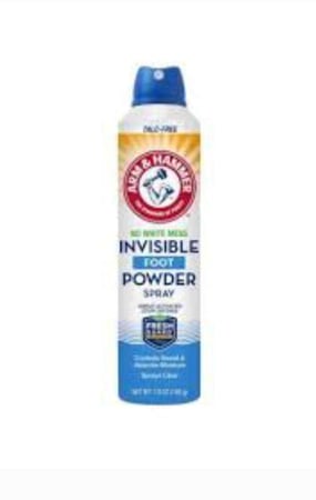 ارم اند هامر | بخاخ بودرة شفافة للقدم للمساعده على امتصاص الرطوبة و العرق ( أزرق ) - 198 جم Arm & Hammer - Foot Deodorant Powder Spray