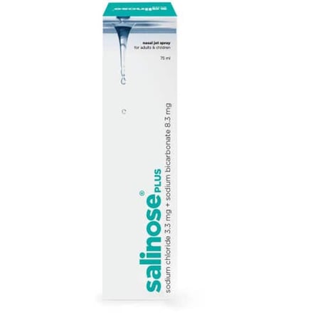 سالينوز بلس بخاخ للانف 75 ملSalinose Plus Jet Spray 75 ml