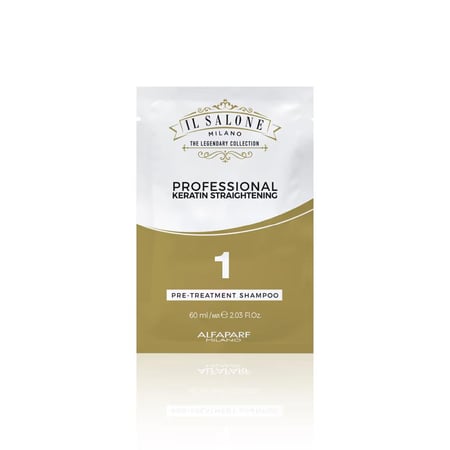 إل سالونيه بروتين مجموعة لتنعيم الشعر بزيت بذر الكتان Il Salone Protein Straightening Kit with Linseed Oil