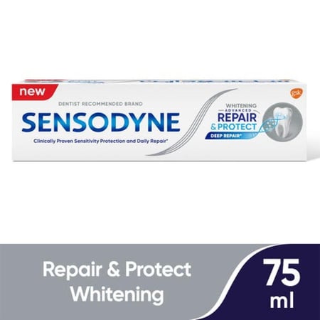 سنسوداين معجون أسنان ترميم مع تبيض 75 مل