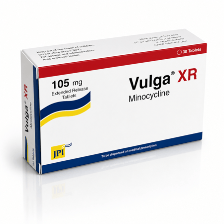 فولجا XR 105 ملجم 30 قرص ممتد المفعول