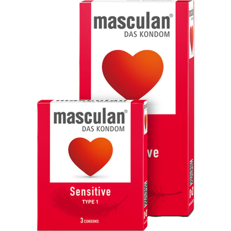 ماسكولان واقى ذكري حساس 10 قطعMasculan Condom Sensitive - 10 Pcs