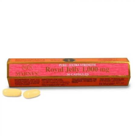 مارنيز فريش رويال جيلي 1000 مجم – 30 كبسولة | Marnys Fresh Royal Jelly 1000 mg (30 Capsules)